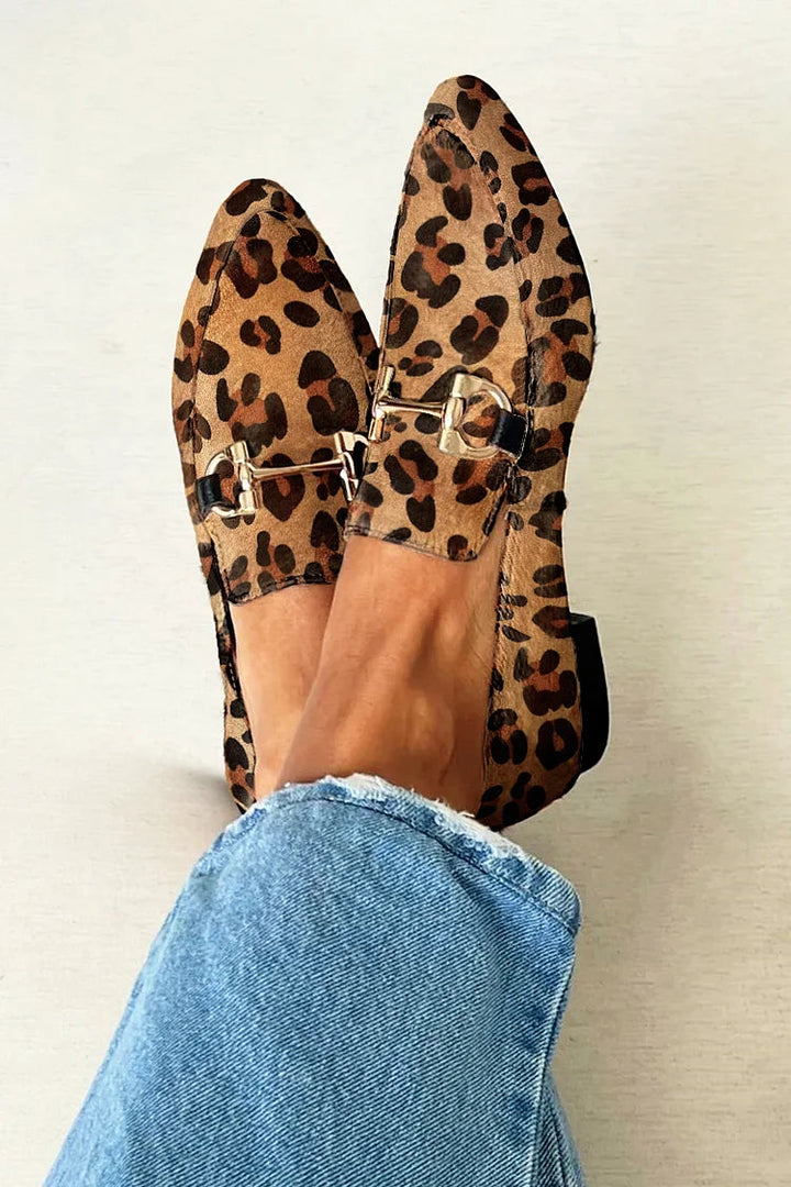 Gia | Mocassins Elegante Léopard