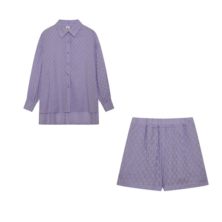 Elizabeth - Set Chemise en Shorts Licht