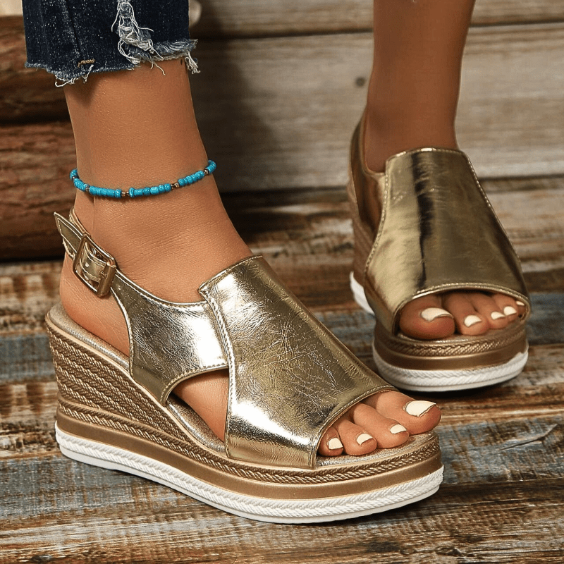 Baylie - Sandalen Stijlvolle Metalen