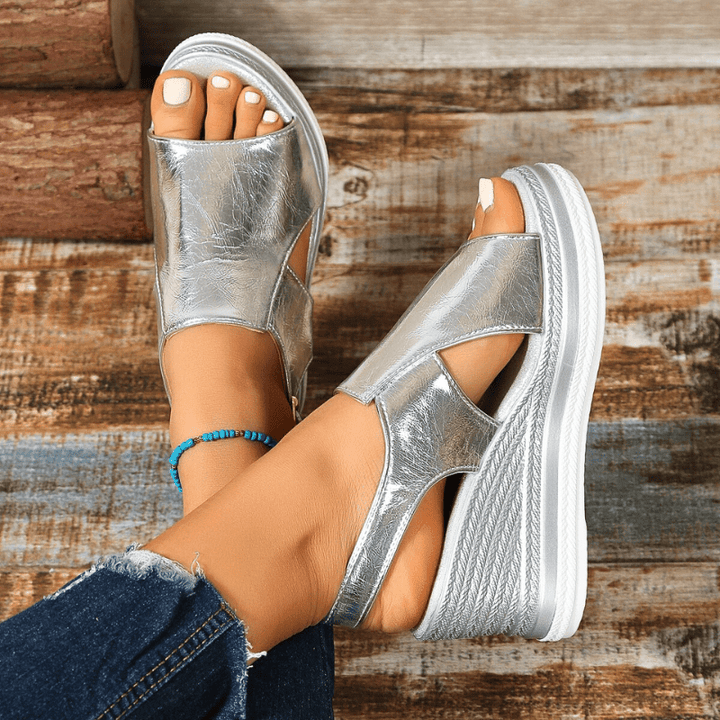 Baylie - Sandalen Stijlvolle Metalen