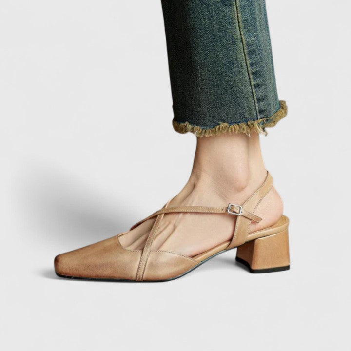 Evana - Sandalen met Hak Chic