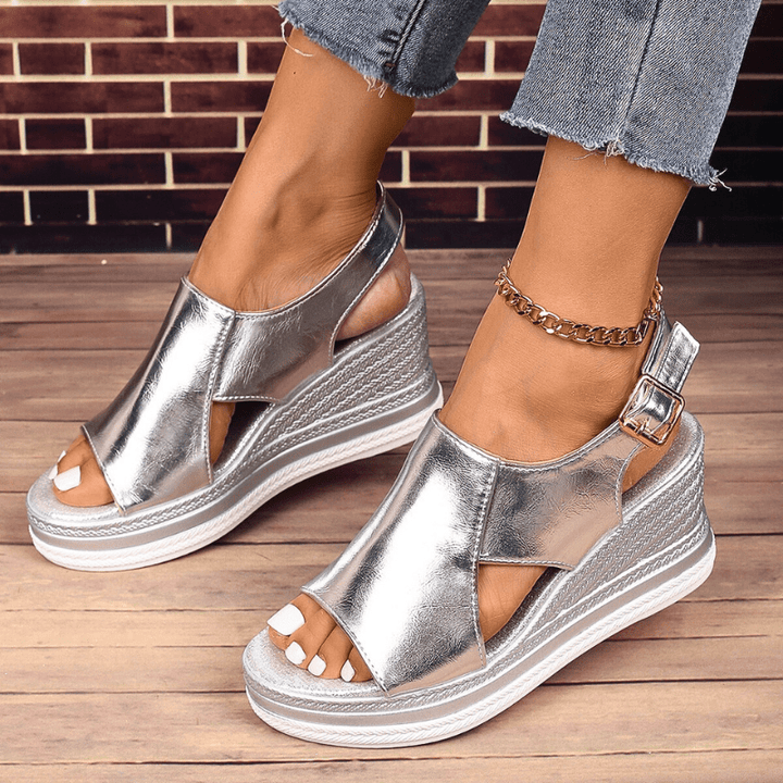 Baylie - Sandalen Stijlvolle Metalen