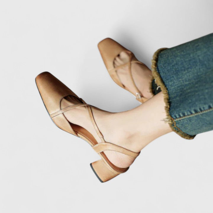 Evana - Sandalen met Hak Chic