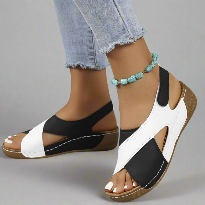 Kendra - Sandalen Orthopedische Colorblock