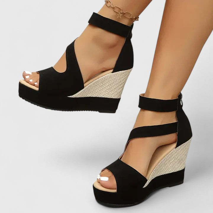 Aviana - Sandalen Orthopedische met Hak Wedge