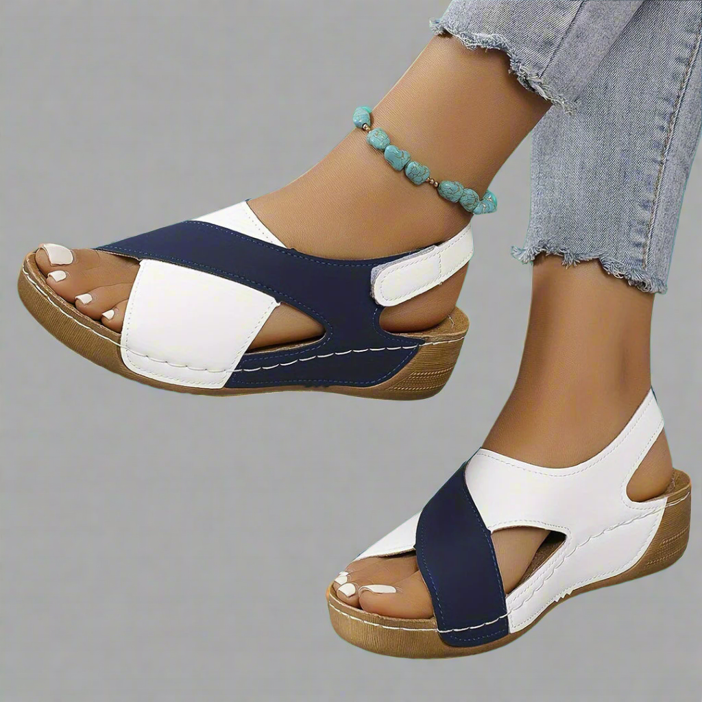 Kendra - Sandalen Orthopedische Colorblock