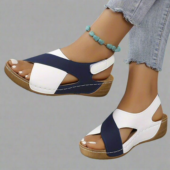 Kendra - Sandalen Orthopedische Colorblock