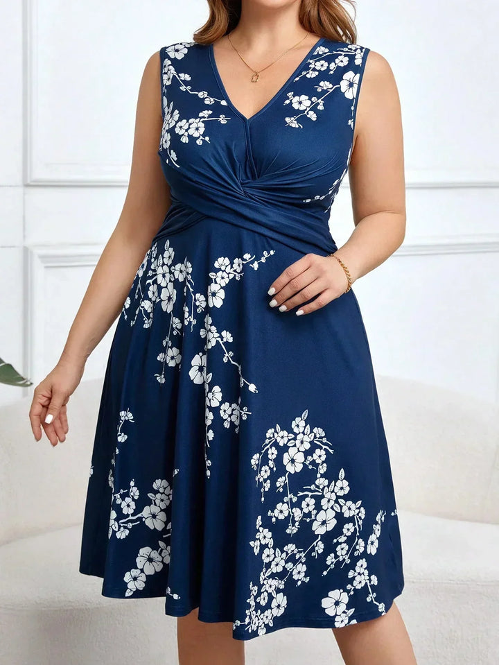 Danica - Jurk Fleurie Enveloppante