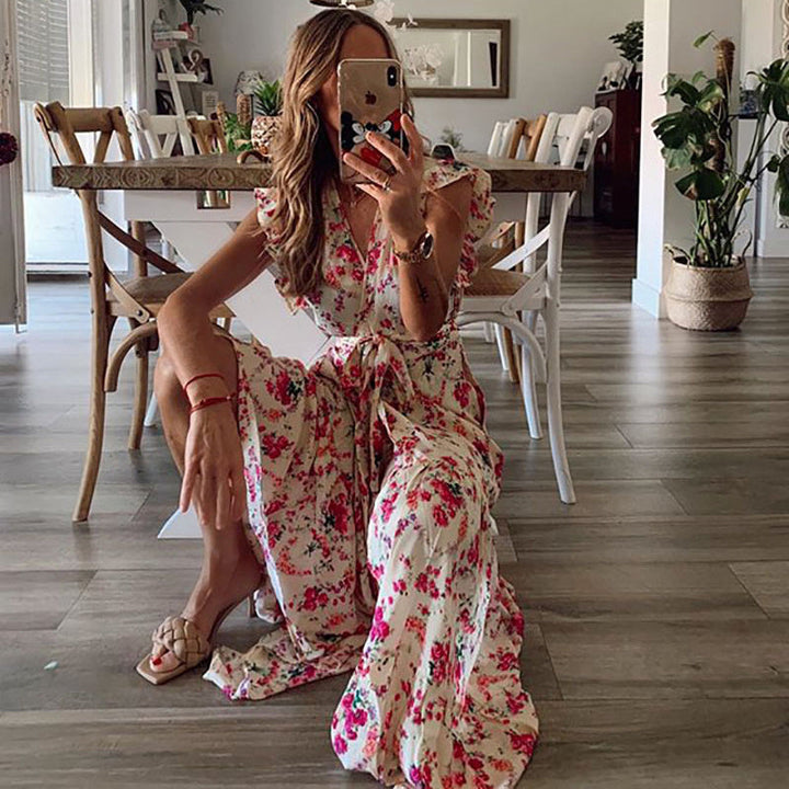 Shera - Jurk Maxi Bloemen