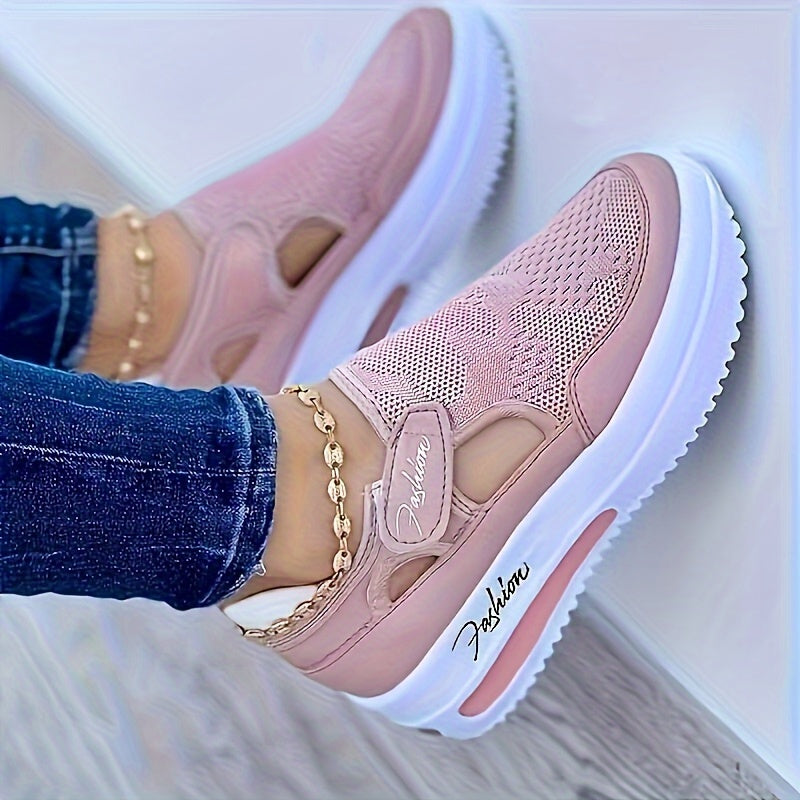Sneakers ademende met instappen comfort stable
