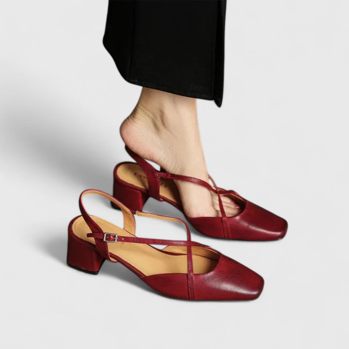 Evana - Sandalen met Hak Chic