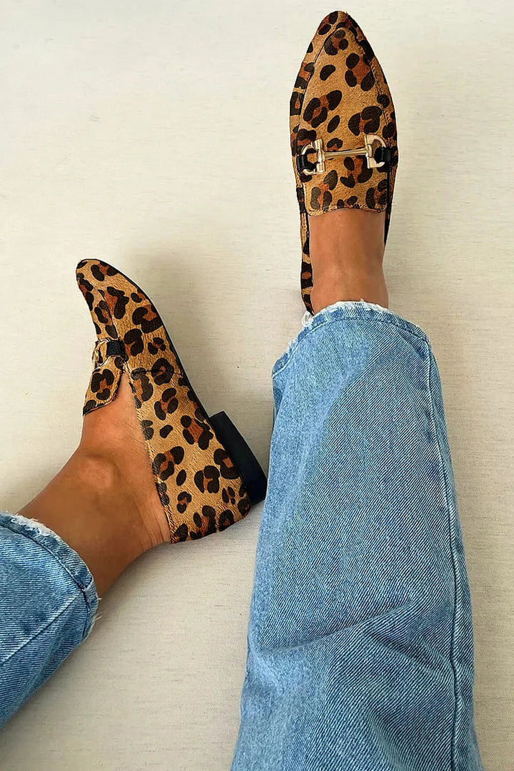 Gia | Mocassins Elegante Léopard