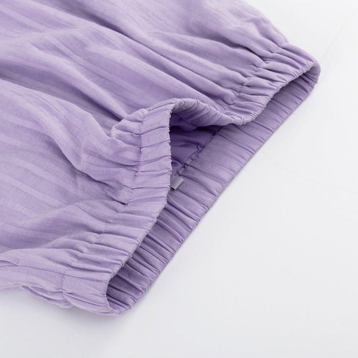 Viola - Geknoopte Blousetop met Luchtige Short