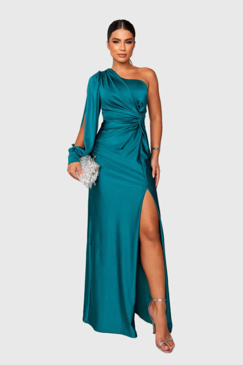 Melyssa | Elegante zwevende maxi avondjurk