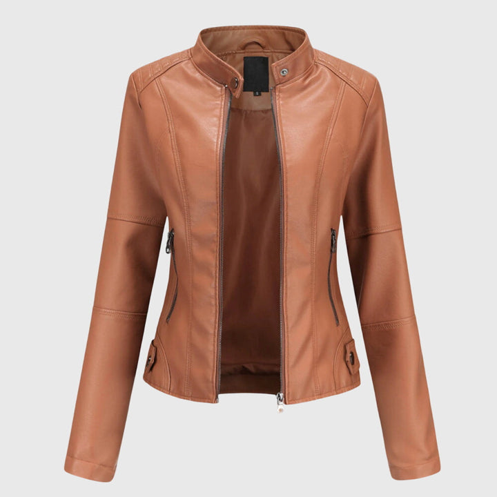 Giorgina™ - Jasje en Leer Elegante voor Dames