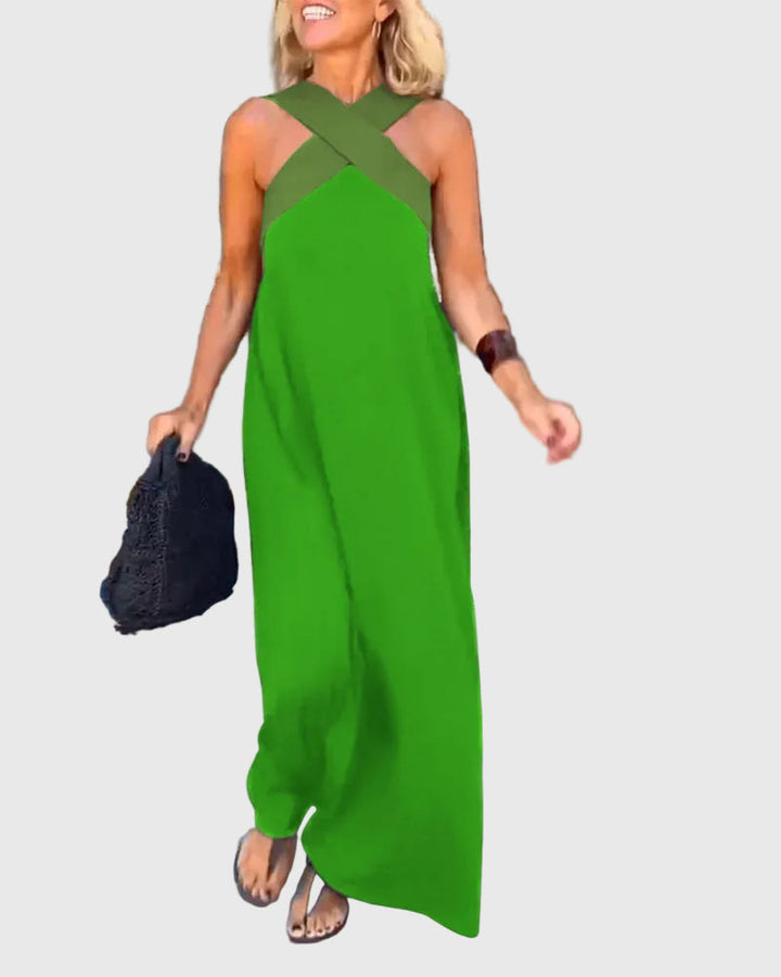 Elena | Vloeiende en elegante maxi-jurk