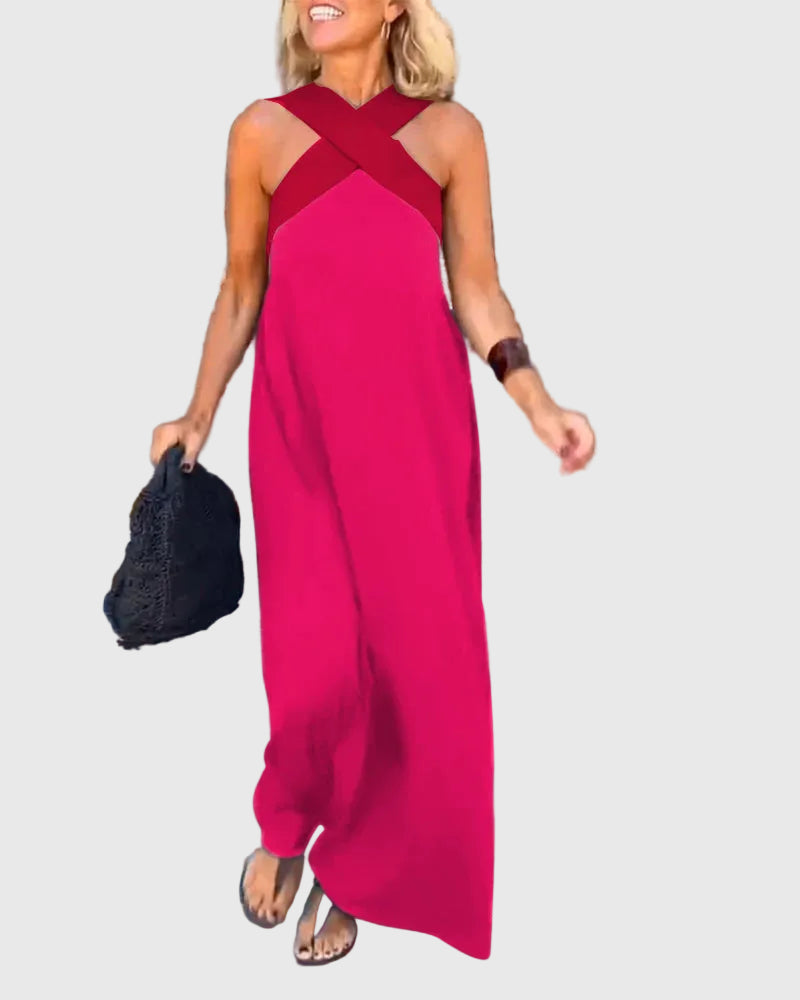 Elena | Vloeiende en elegante maxi-jurk