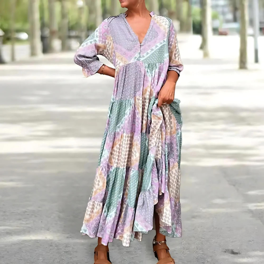 Florentina - Jurk Met print Elegante