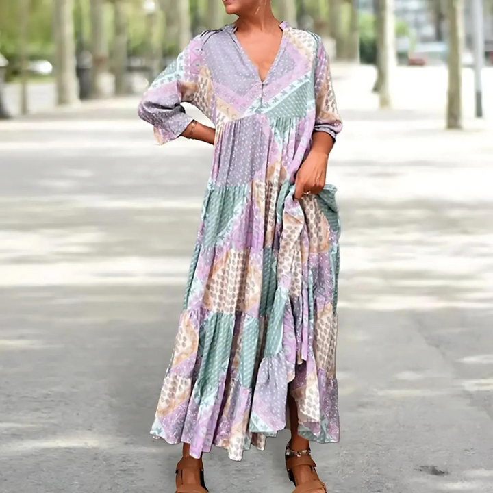 Florentina - Jurk Met print Elegante