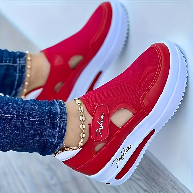 Sneakers ademende met instappen comfort stable