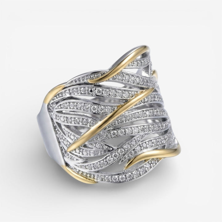 Elegante Vlecht Ring