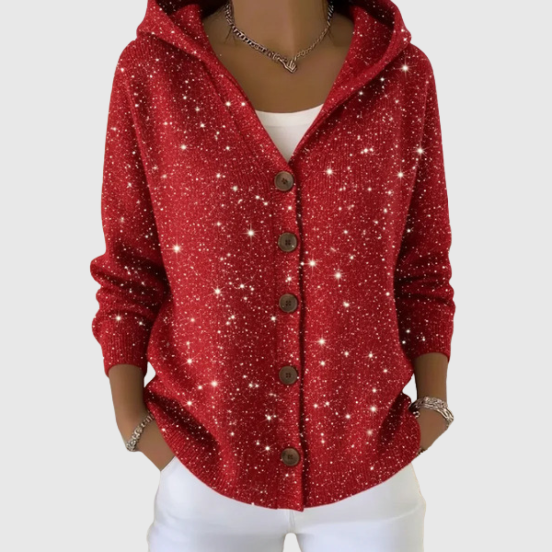 Rianne | Comfortabele gebreide cardigan met capuchon