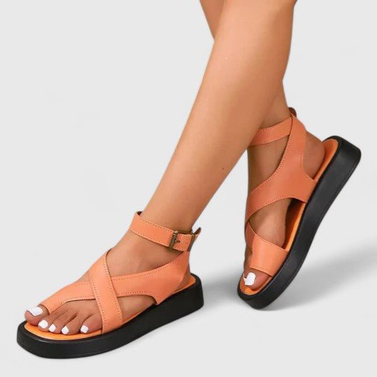 Neve - Sandalen met plateforme