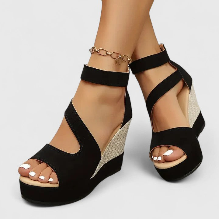 Aviana - Sandalen Orthopedische met Hak Wedge