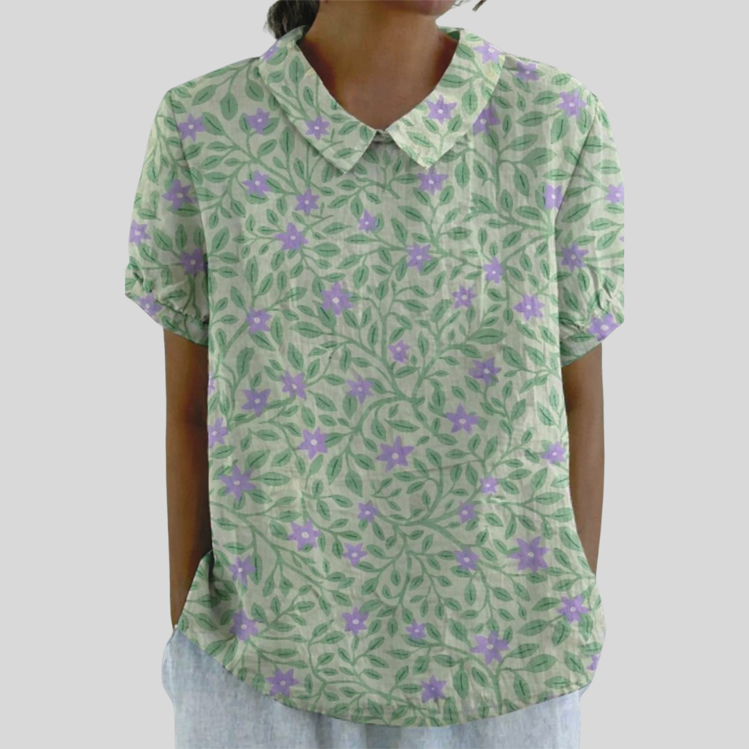 Elegante Bloementop Met Comfort