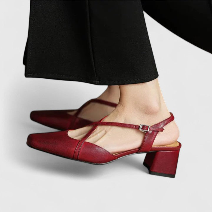Evana - Sandalen met Hak Chic