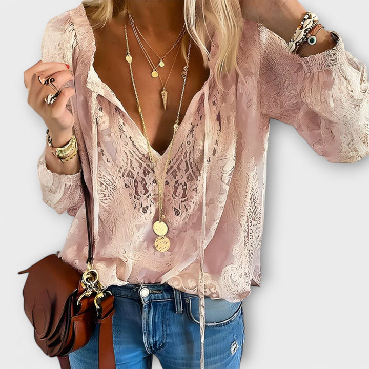 Monique | Verfijnde Blouse