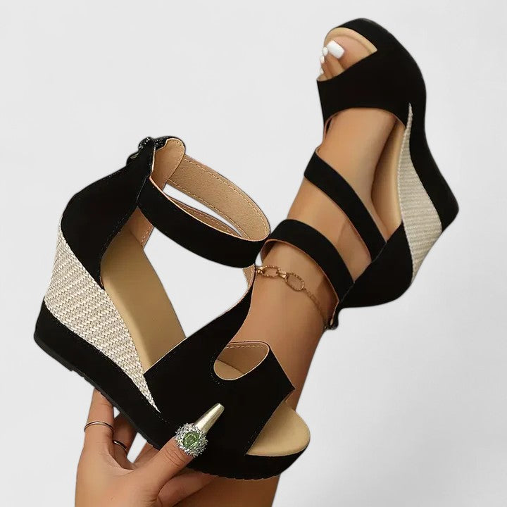 Aviana - Sandalen Orthopedische met Hak Wedge