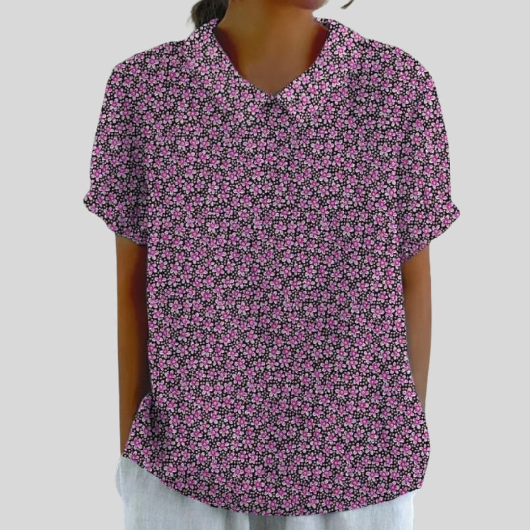 Elegante Bloementop Met Comfort