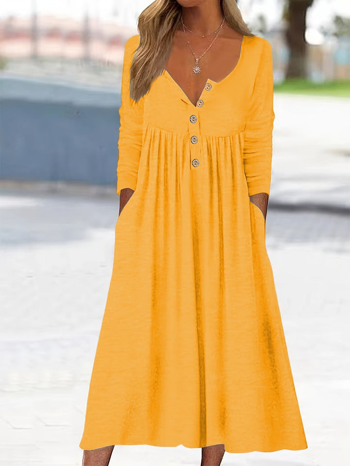 ZARA | MIDI-JURK MET KNOPEN AAN VOORKANT