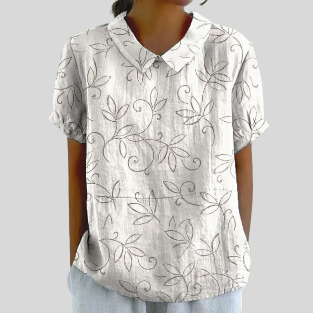 Elegante Bloementop Met Comfort