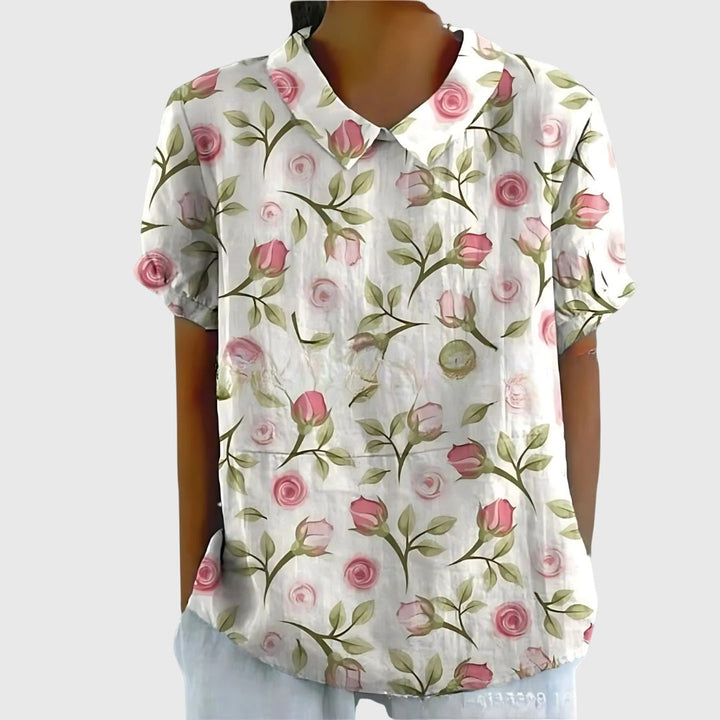 Wanda | Bloemen Blouse