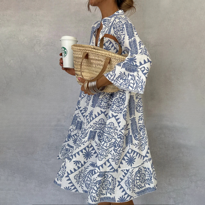 Fiorelia - Jurk Tuniek Bohemien Casual