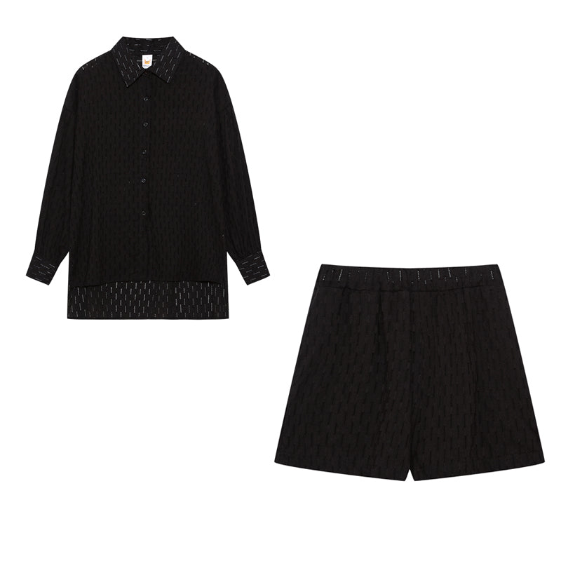 Elizabeth - Set Chemise en Shorts Licht
