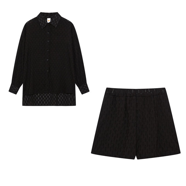 Elizabeth - Set Chemise en Shorts Licht