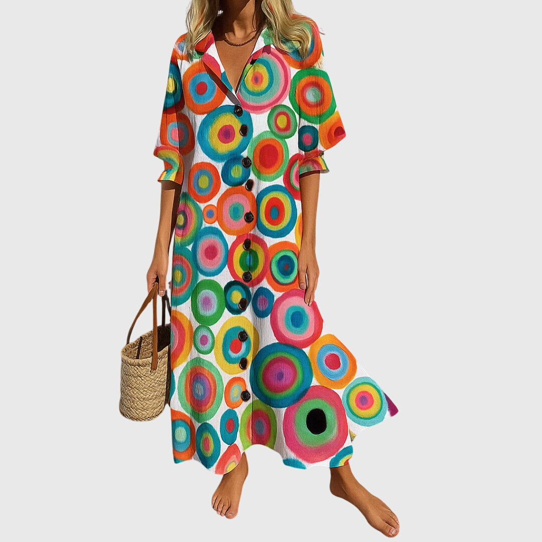 Jasmine™ | Slankmakende Elegante Jurk