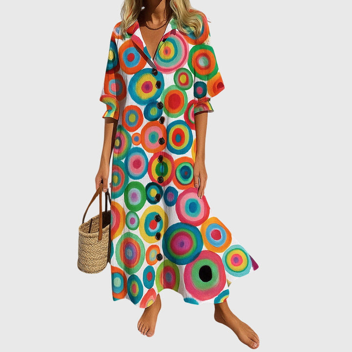 Jasmine™ | Slankmakende Elegante Jurk