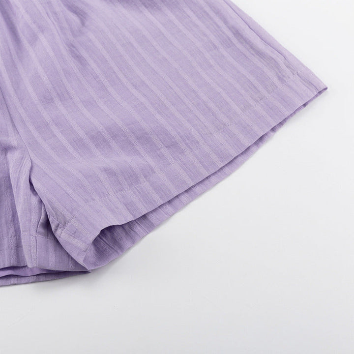 Viola - Geknoopte Blousetop met Luchtige Short