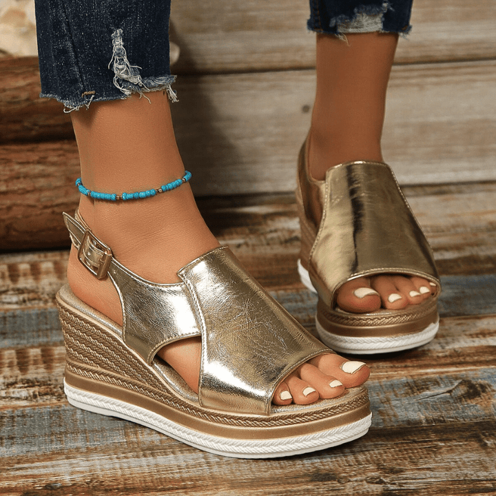 Baylie - Sandalen Stijlvolle Metalen