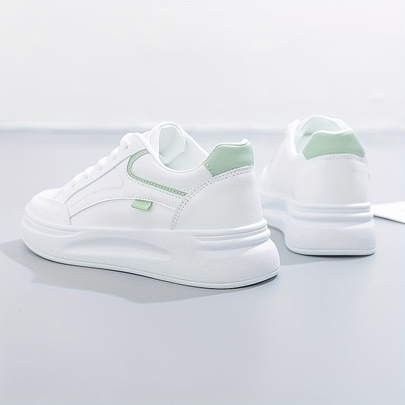 Witte Chique Sneakers met Licht Comfort