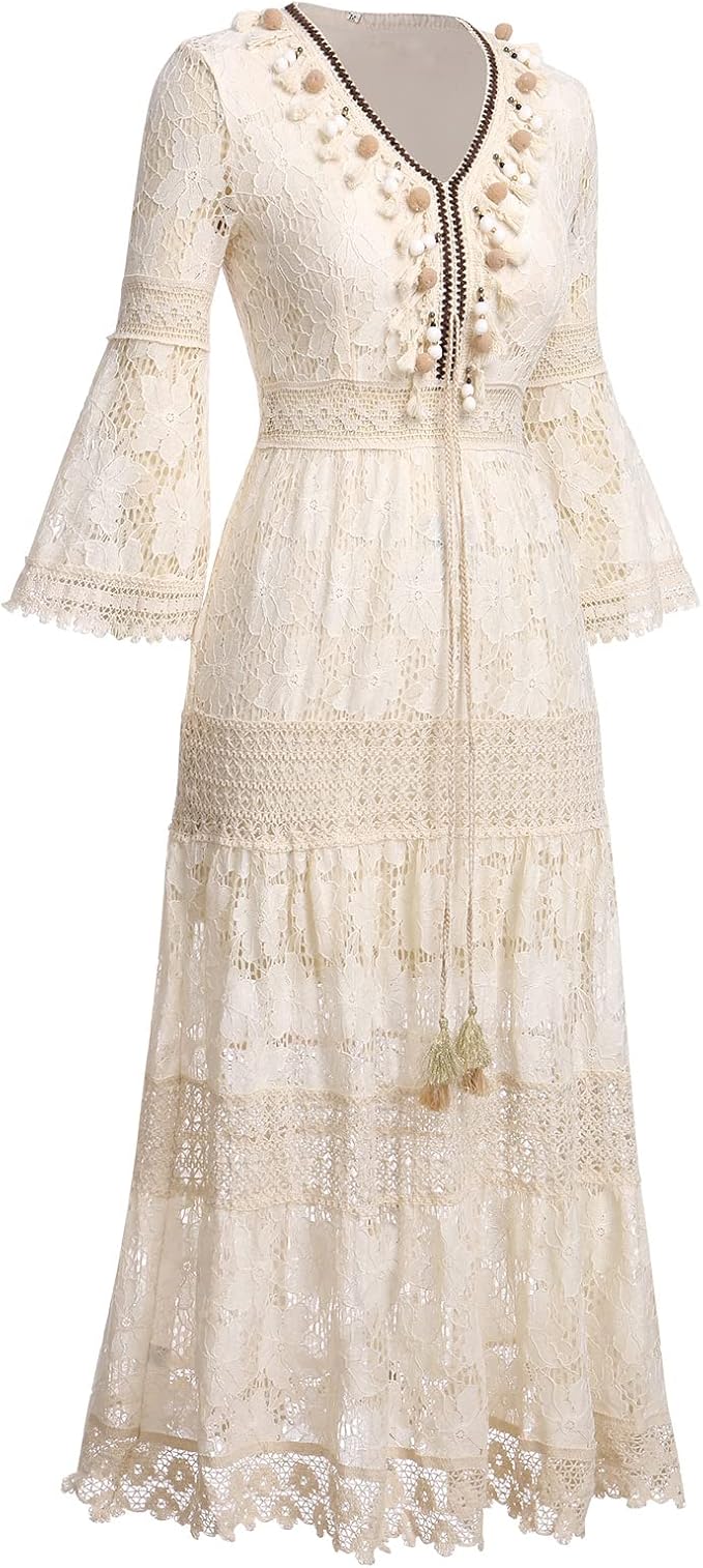 Amary - Jurk en Dentelle Boho