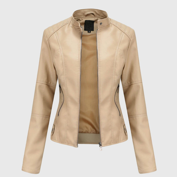 Giorgina™ - Jasje en Leer Elegante voor Dames