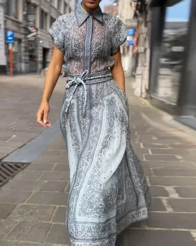 Adele - Set Twee Delen Print Bohemien