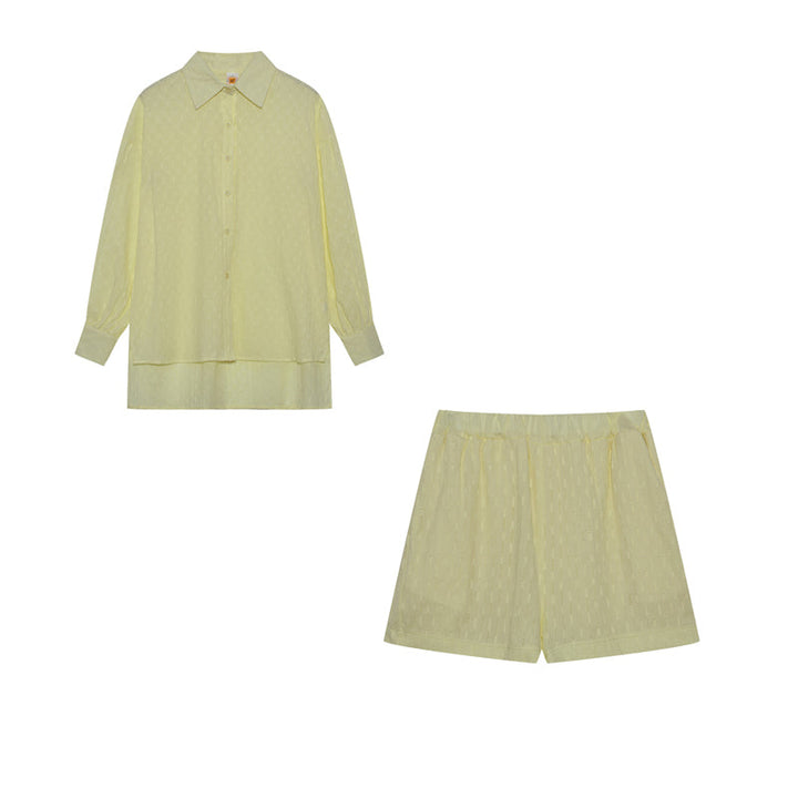 Elizabeth - Set Chemise en Shorts Licht