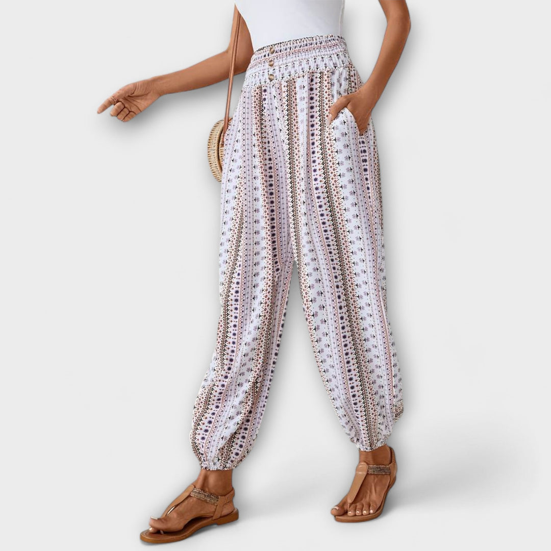 Wanda | Broek met Etnische Grafiek