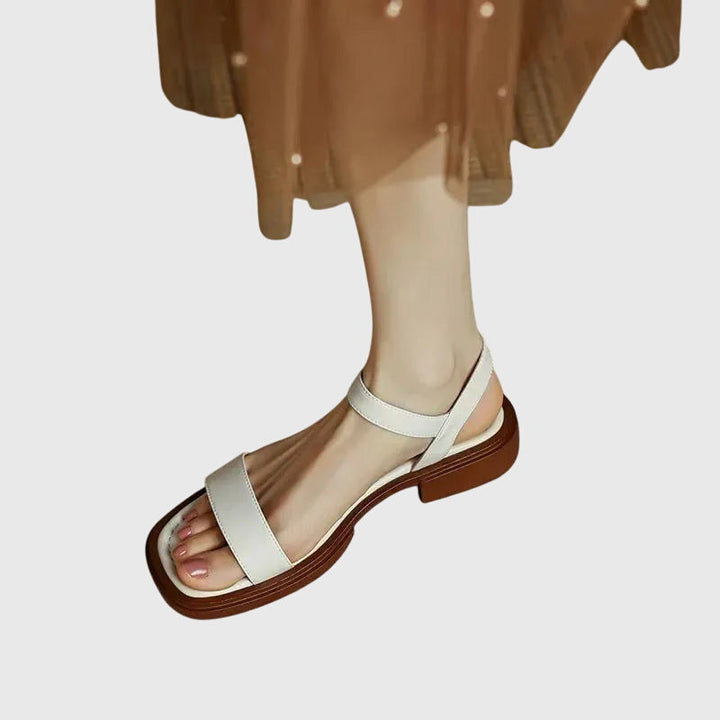 Kaia - Sandalen en leer orthopedisch